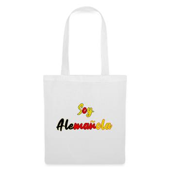 Cadeau allemand-espagnol espagnol espagnol - Sac en tissu - blanc - Devant