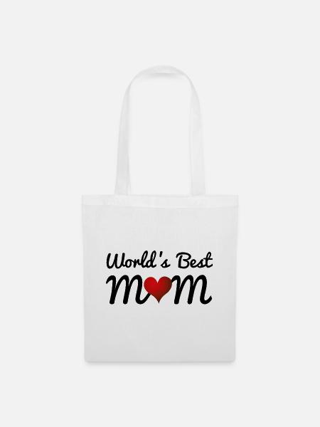 Die beste Mutter der Welt - Stoffbeutel - Weiß