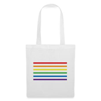 LGBT Spruch Geschenk Pride Rechte Transgender - Stoffbeutel - Weiß - Vorne