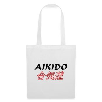 Aikido - Stoffbeutel - Weiß - Vorne
