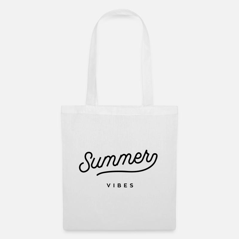 Summer Vibes - Stoffbeutel - Weiß