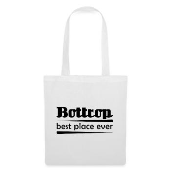 Bottrop - Stadt best place ever - Stoffbeutel - Weiß - Vorne