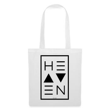 Heaven BLACK - Tote Bag - white - Front