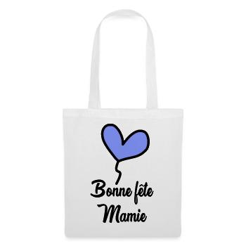 MAMIE - Sac en tissu - blanc - Devant
