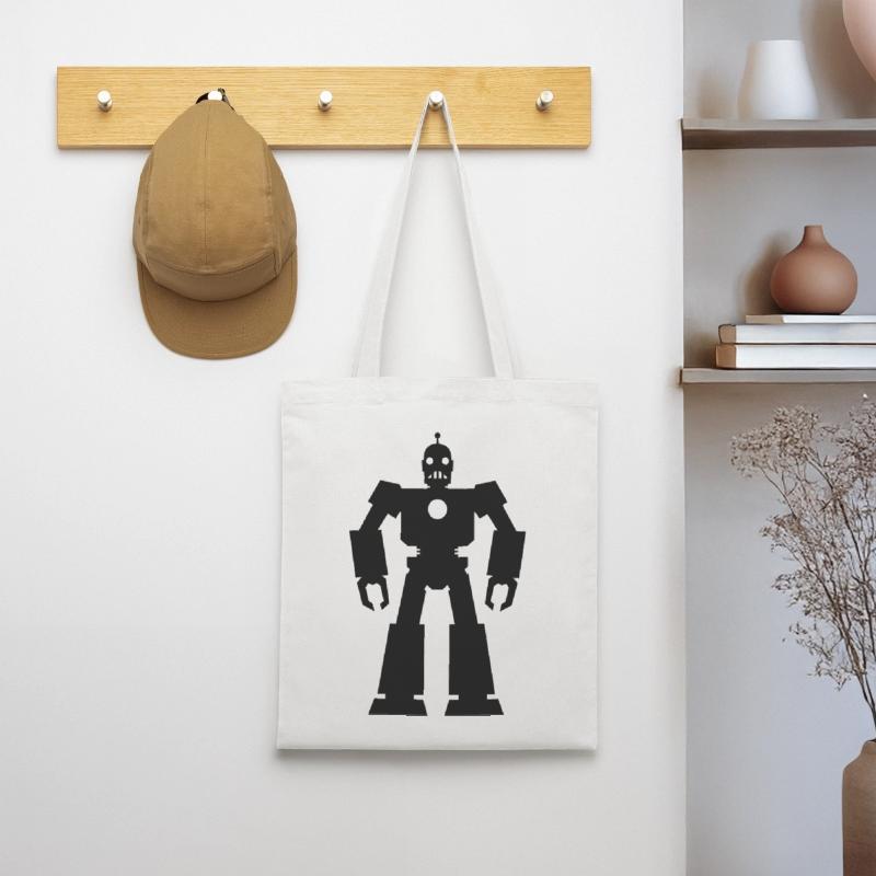 Robots – AI Technology Sci-Fi Nerd Design Tote Bag