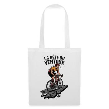 La Bête du Ventoux Grunge Cycling - Tote Bag - white - Front