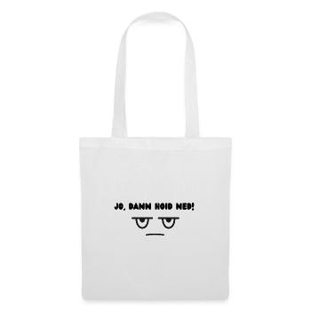 Puis il a lancé Ned - Sac en tissu - blanc - Devant