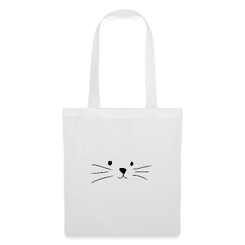 Cat Animal Nose Icon - Tote Bag - white - Front
