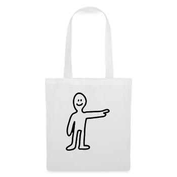 Show - Ligne - Sac en tissu - blanc - Devant