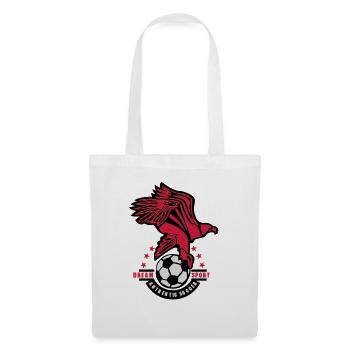 soccer football sports logo eagle eagle adler - Tote Bag - white - Front