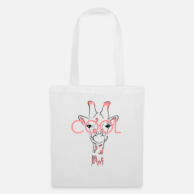 COOL GIRAFFES - Tote Bag - white