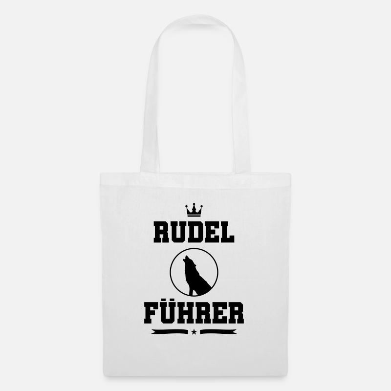rudel_fuehrer - Stoffbeutel - Weiß