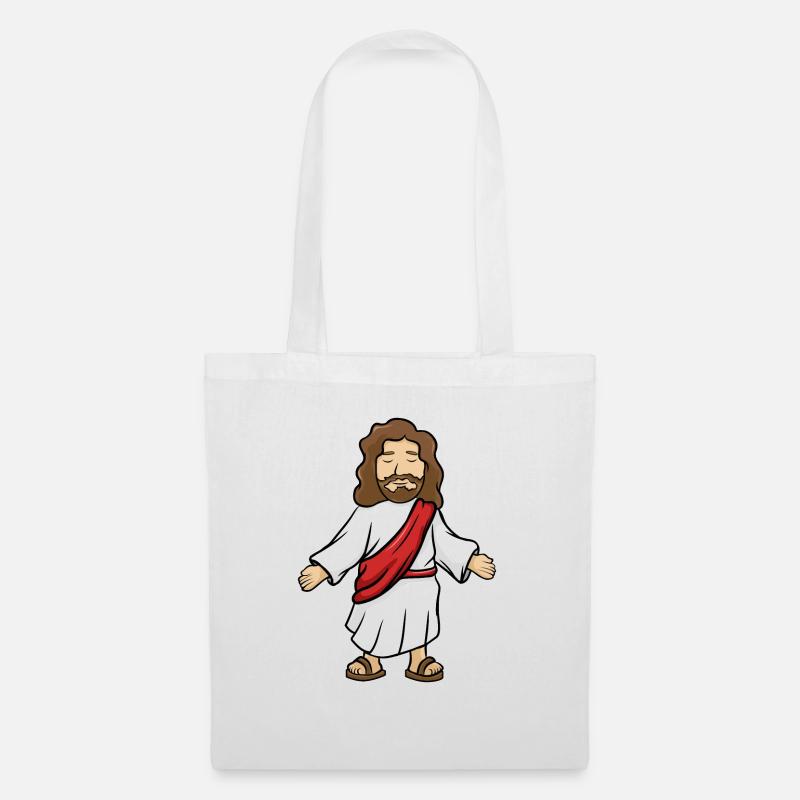 Jesus - Stoffbeutel - Weiß