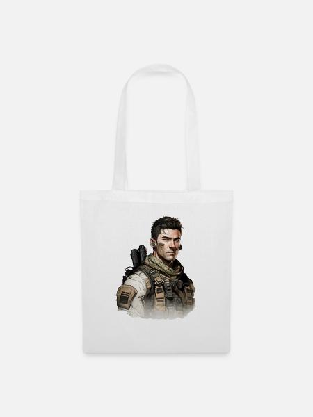 Secial Forces 2 Geschenk - Stoffbeutel - Weiß