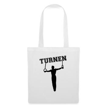 Gymnastics, Gymnastics and Wrestling, Men and Boys Gymnastics - Tote Bag - white - Front