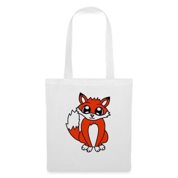 Fox Red Fox Wild Animal Clever Forest Inhabitants - Tote Bag - white - Front