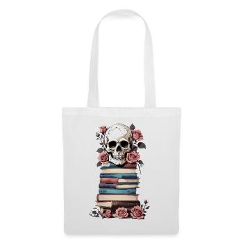 Stacks of books - Tote Bag - white - Front
