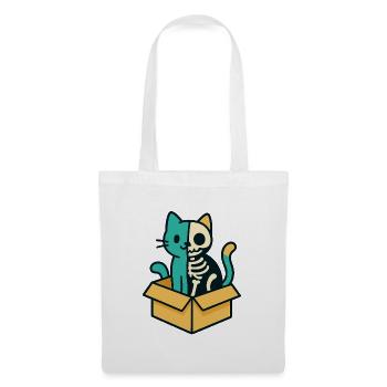 Schrödinger's Cat - Physics Design - Tote Bag - white - Front