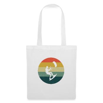 Kitesurfer Kiten Kitesurf Femmes Kitesurf - Sac en tissu - blanc - Devant