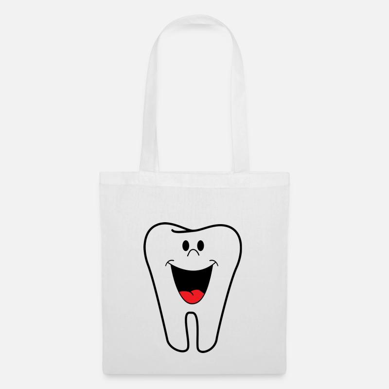 tooth - Tote Bag - white