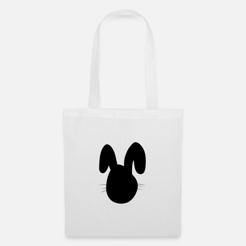 Hase Tier Symbol Tiere - Stoffbeutel - Weiß