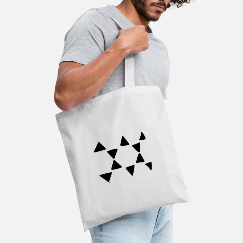 Triangular Pattern Triangular Shapes Tote Bag