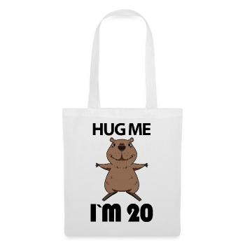 20 Birthday - 20 Years - Hug - Tote Bag - white - Front