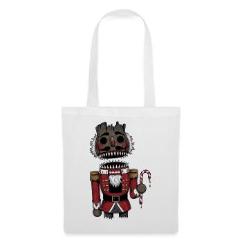 Dark Nutcracker Horror Christmas Gothic - Tote Bag - white - Front