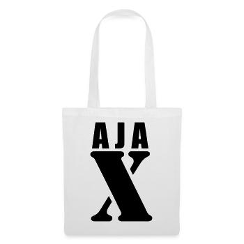 Ajax – First Name Design | Minimal Typography - Stoffbeutel - Weiß - Vorne