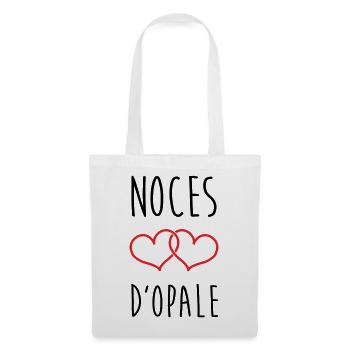 Opal Wedding 21 Years of Love - Tote Bag - white - Front