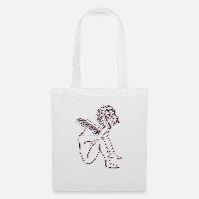 The reader - Tote Bag - white