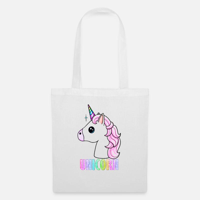 Unicorn - Stoffbeutel - Weiß