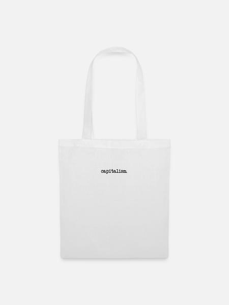 capitalism. - Stoffbeutel - Weiß