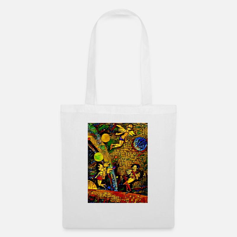 Fées - Sac en tissu - blanc