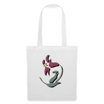 i like flowers - Sac en tissu - blanc - Devant