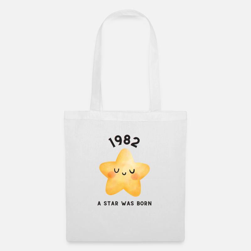 1982 A Star was born - Stoffbeutel - Weiß