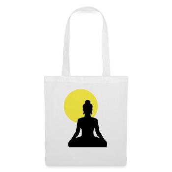 Buddha - Stoffbeutel - Weiß - Vorne