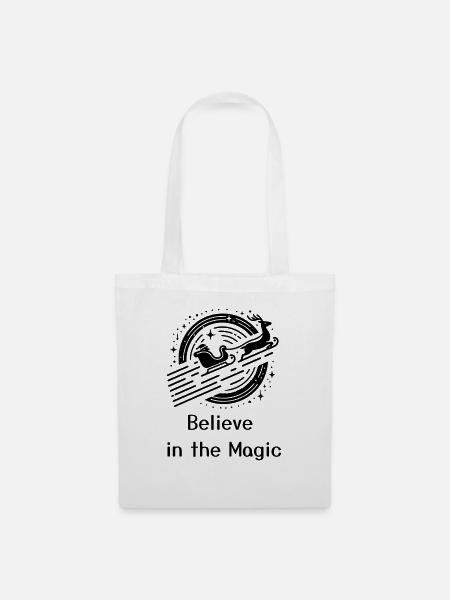 Believe in the Magic - Stoffbeutel - Weiß