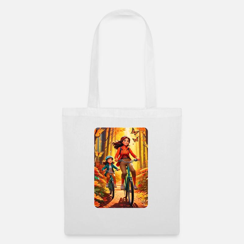 personalisiertes Design-Muttergeschenk - Stoffbeutel - Weiß