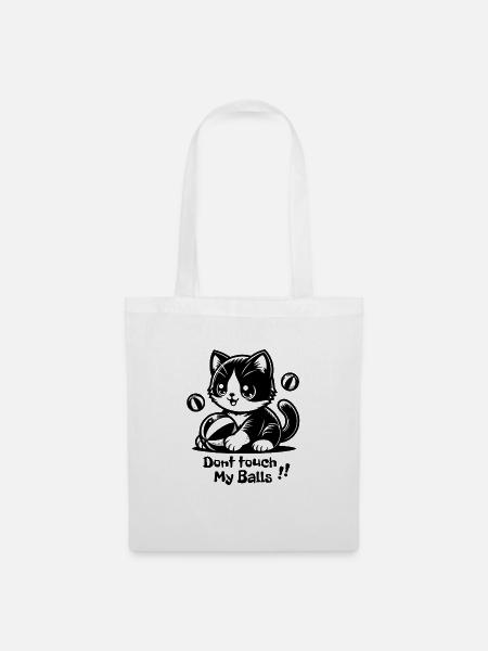 Sweet Cat - Stoffbeutel - Weiß