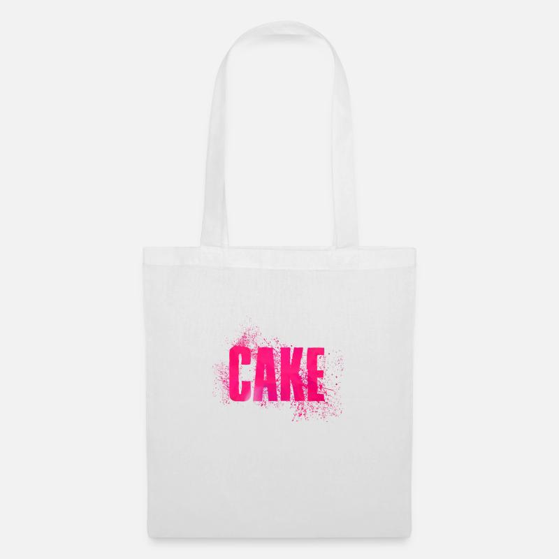 Cake - Stoffbeutel - Weiß