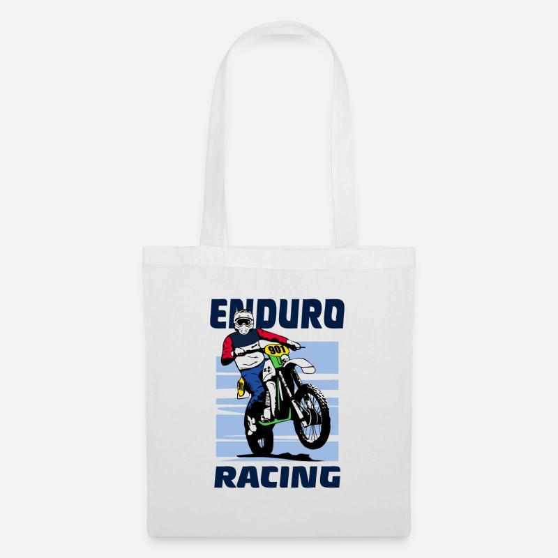 Enduro - Stoffbeutel - Weiß