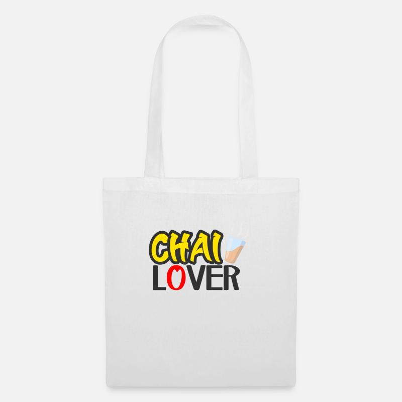 Chai Lover - Stoffbeutel - Weiß
