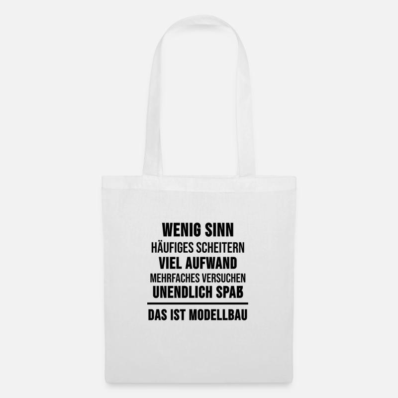 Model Making Model Maker Funny Gift - Tote Bag - white