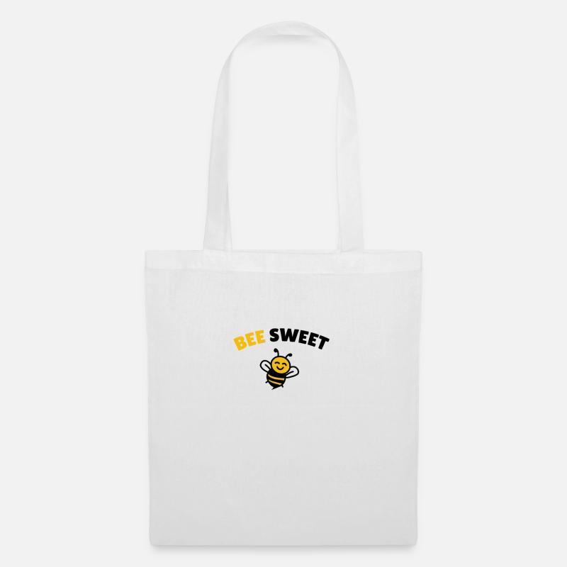 Bee sweet - Stoffbeutel - Weiß
