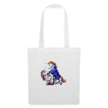 Licornes de Jiu-Jitsu - Sac en tissu - blanc - Devant