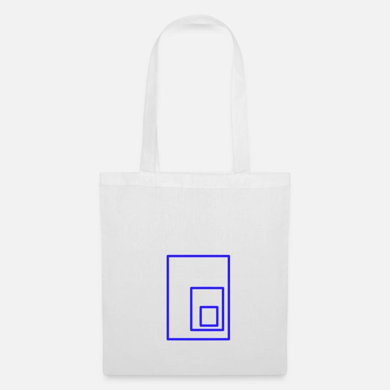 rectangles - Tote Bag - white