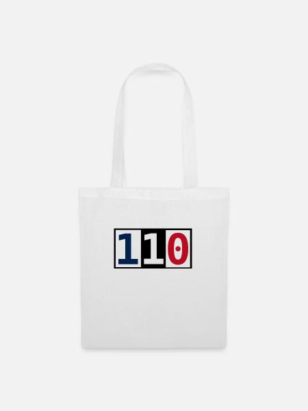 110 - Stoffbeutel - Weiß