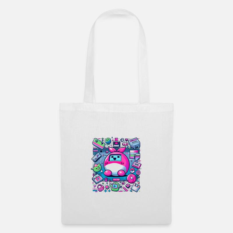 90s Tech Nostalgia - Tote Bag - white