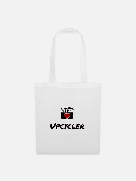 Upcycler - Stoffbeutel - Weiß